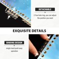 thumbnail image 4 of Starry Light Blue Sky Ring Binder Notebook Journey Note Diary College Ruled Spiral Notebook Study Loose Leaf Paper A5 60 Pages, 4 of 8