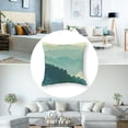 thumbnail image 5 of nygtbtfer Decorative Cushion Cover Pillowcase Sky High Mountain Morning Time Spring Natural Nature Green Outdoor Scenery Design Tourism Soft Throw Pillows Covers 20x20in, 5 of 7