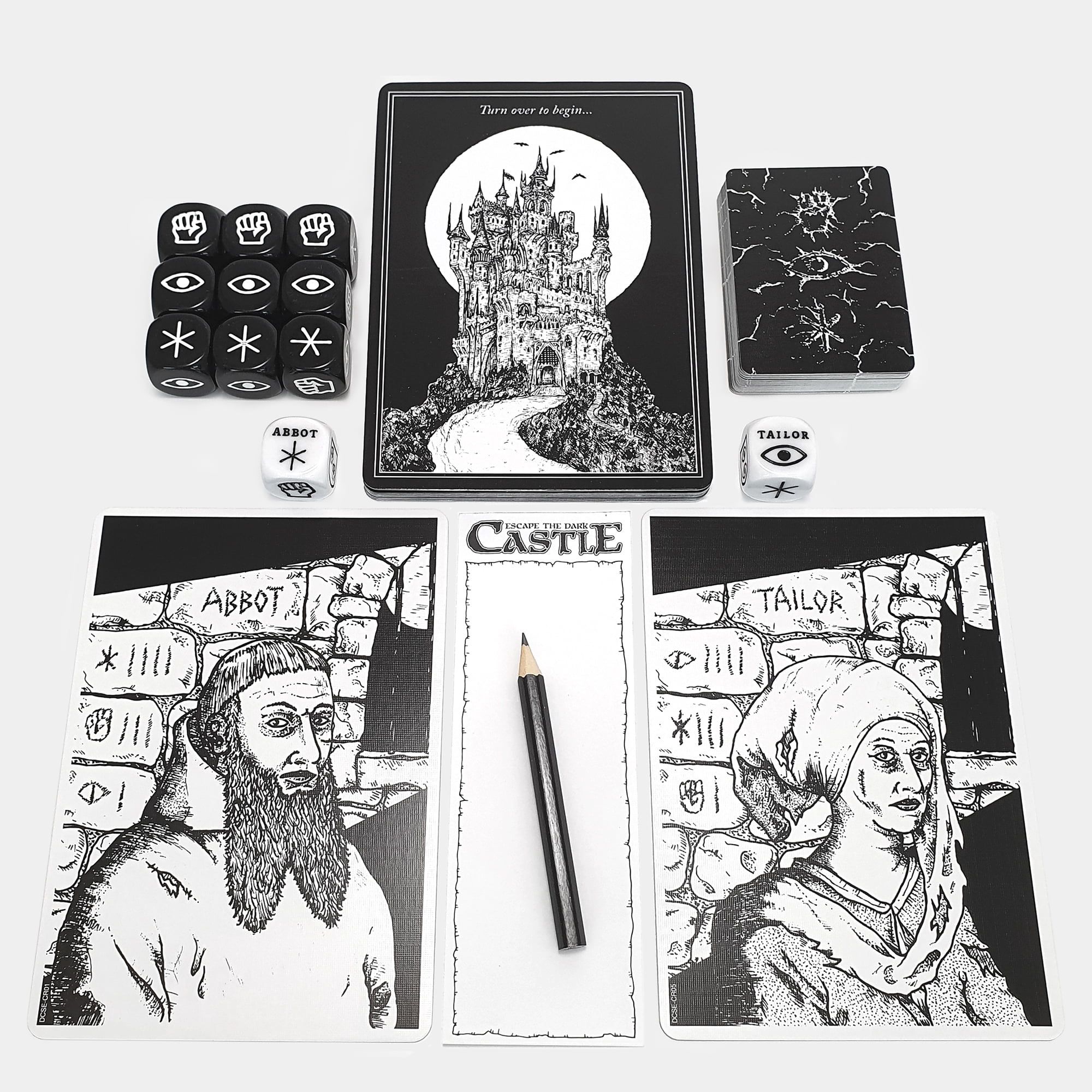 Escape The Dark Castle Cooperative Board Game for Ages 14+, from Asmodee