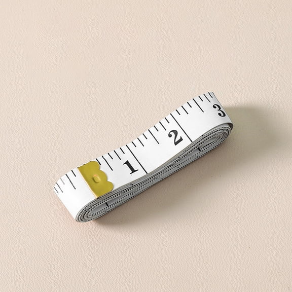 CCOCC Pack of 2 Fabric Tape Measure White, Measuring Tape for Body | Soft Measuring Tape for Sewing Cloth & Weight Loss Medical Body Measurement Nursing Craft 60 inch, 150 cm