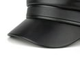 thumbnail image 6 of WZXFASHION Women‘s Winter Warm Beret Acrylic Knit Slouchy Solid Color Hat Black One Size, 6 of 9