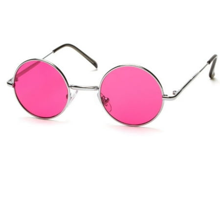 John Lennon Style Vintage Retro Classic Circle Color Round Sunglasses Men Women