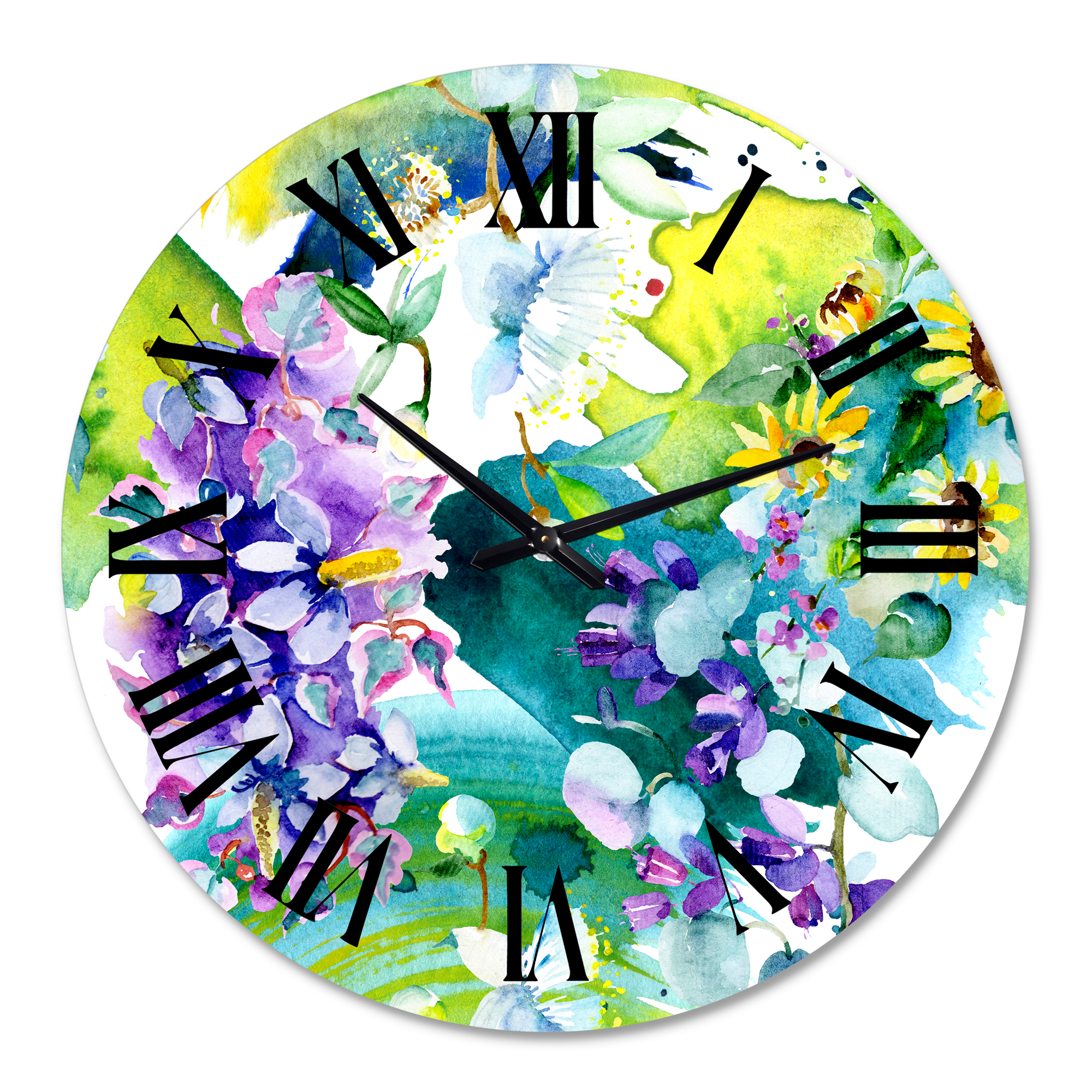 Designart 1 in Farmhouse Wall Clock