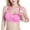 Pink, variant on Maternity Seamless Nursing Bra with Removable Pads Seamless Sleep Nursing Bra Breast Feeding Bras w/3 size and color