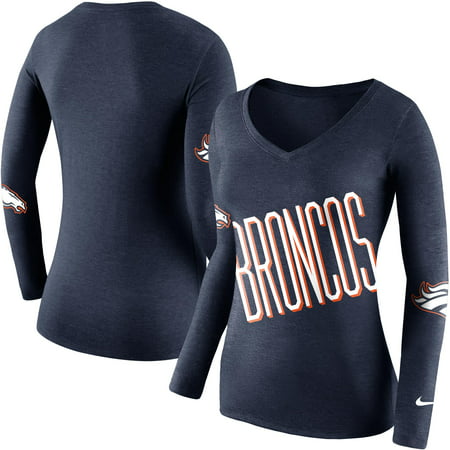 Denver Broncos Nike Women's Champ Drive 2 Long Sleeve T-Shirt -