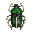 thumbnail image 2 of Naierhg Vintage Lady Beetle Enamel Animal Insect Brooch Pin Women Scarf Party Jewelry Green, 2 of 8