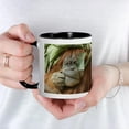 thumbnail image 3 of CafePress - Orangutan Female 2 Mug - 11 oz Ceramic Mug - Novelty Coffee Tea Cup, 3 of 3