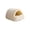B, variant on Rdausd Corduroy Cocoon Pet Bed, Hooded Warm Cat Cave with Fleece Lining, Cozy Sleeping Tent for Small Pups or Indoor Cats in Cold Rooms, Winter, Burrow Comfort