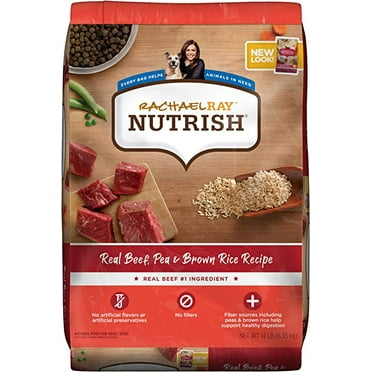 Rachael Ray Nutrish Dry Dog Food, Beef, Pea & Brown Rice Recipe