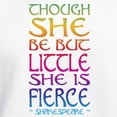 thumbnail image 3 of CafePress - Thought She Be But Little She Be Hooded Sweatshirt - Pullover Hoodie, Hooded Sweatshirt, 3 of 4