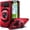 Red, variant on Nagebee Phone Case Compatible for AT&T Calypso 3 (U328AA) with Tempered Glass Screen Protector (Full Coverage), Full-Body Protective [Military-Grade] Magnetic Car Mount Ring Holder Heavy-Duty (Green)