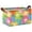 Bright Waves, variant on Foldable Iron Frame Open Home Storage Bins 16.9×11.4×10 Inch Waterproof Nice Cube Shelf Baskets Yellow Starsmile