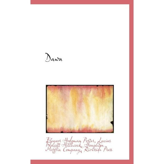 Dawn (Hardcover)