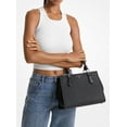 thumbnail image 2 of Michael Kors Marilyn Logo Medium Satchel Bag, Black, 2 of 4