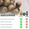 thumbnail image 3 of NatriSweet Liquid Monk Fruit Sweetener 8oz, Zero Calorie Sugar Substitute, No Erythritol 911 Uses, 3 of 13
