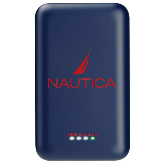 Nautica PB205 Magnetic MagSafe Power Bank 5000mAh - Navy Blue Red