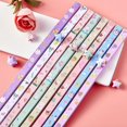 thumbnail image 2 of 540 Sheets Kids Gift Best Wishes Cartoon Scrapbooking Colorful Single Sided Star Paper Strip Folding Star Lucky Star Origami Star Origami Paper 3, 2 of 8