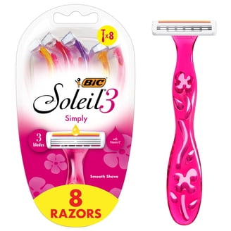 BIC Silky Touch Women's Disposable Razor, Twin Blade, Pack of 40