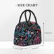 thumbnail image 2 of Disketp Paisley Bolsa Térmica para Almuerzo, Lonchera con Abertura Amplia y Gran Capacidad, Organizador Reutilizable para Mujeres, Hombres y Adultos, 2 of 6
