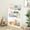 White, variant on Noble House Sage 3-Tier Kids Book Shelf, Front-Facing Toddler Book Rack for Bedroom, Playroom or Nursery, White