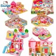 thumbnail image 2 of Sanrio Hello Kitty Figurines d'Anime Ensemble de Jouets Histoire de Coin de Rue Ensemble de Magasin de Commodité Jouets pour Filles Jouets d'Action Cadeaux, 2 of 7