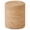Natural Water Hyacinth, variant on Casa Pura Furniture Bohemian White Round Poufs, Scratch-Resistant