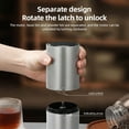 thumbnail image 3 of Portable Electric Burr Coffee Grinder Type-C Rechargeable Ceramic Core Cordless Burr Grinder with Multi Grind Setting LED Display Touchscreen Automatic Coffee Bean Grinder for Drip Coffee / French, 3 of 8