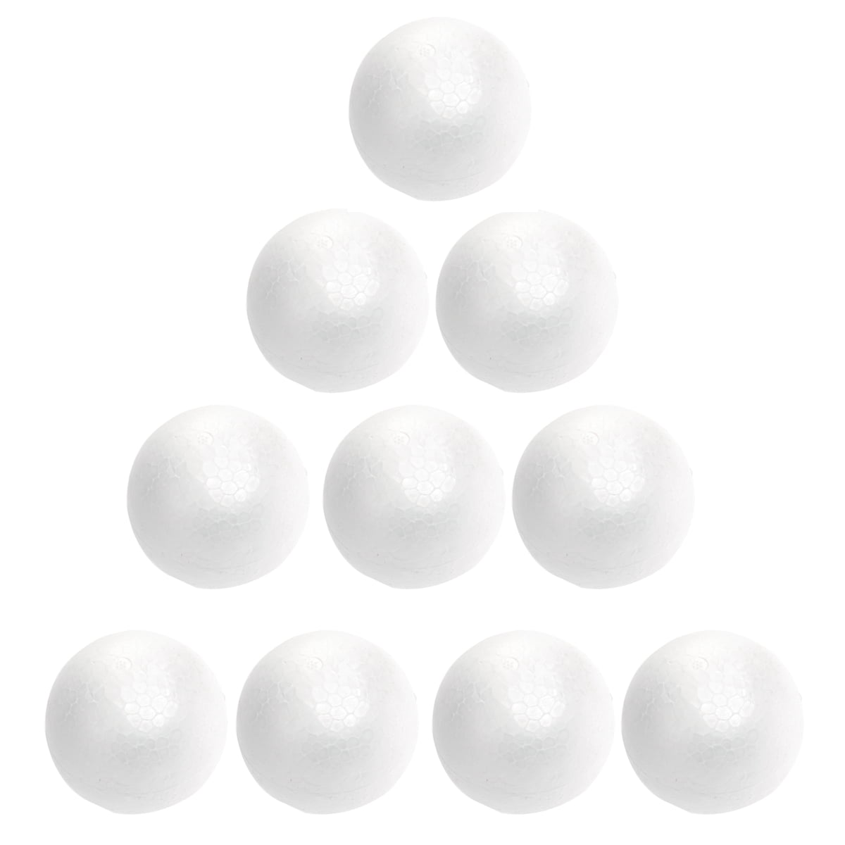 10pcs 8cm White Modelling Craft Polystyrene Foam Balls Spheres