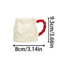 thumbnail image 3 of Taza de cerámica con textura de piedra: elegante taza de café de cumpleaños para el hogar o una cocina moderna, 3 of 7
