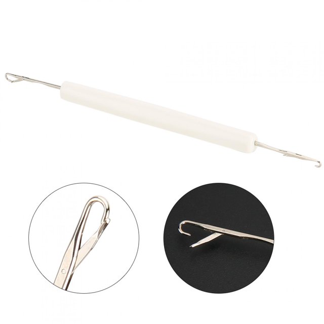 Domqga Double-Ended Needle for Silver Reed,Knitting Machine Parts,Knitting Machine Double-Ended Needle With Handle for Silver Reed LK360 LK150 LK100 SK860