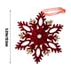 thumbnail image 3 of Borde de Adornos Navideños Flocados para Árbol de Navidad, Copos de Nieve y Adornos Navideños., 3 of 6