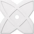 thumbnail image 1 of Ekena Millwork CMP40TS-05000 40 in. OD x 5 in. ID Square Titus Architectural Grade PVC Contemporary Ceiling Medallion, 1 of 1