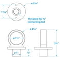 thumbnail image 5 of Seachoice 30231 Stainless Steel Lifting Eye 1-1/2", 5 of 5