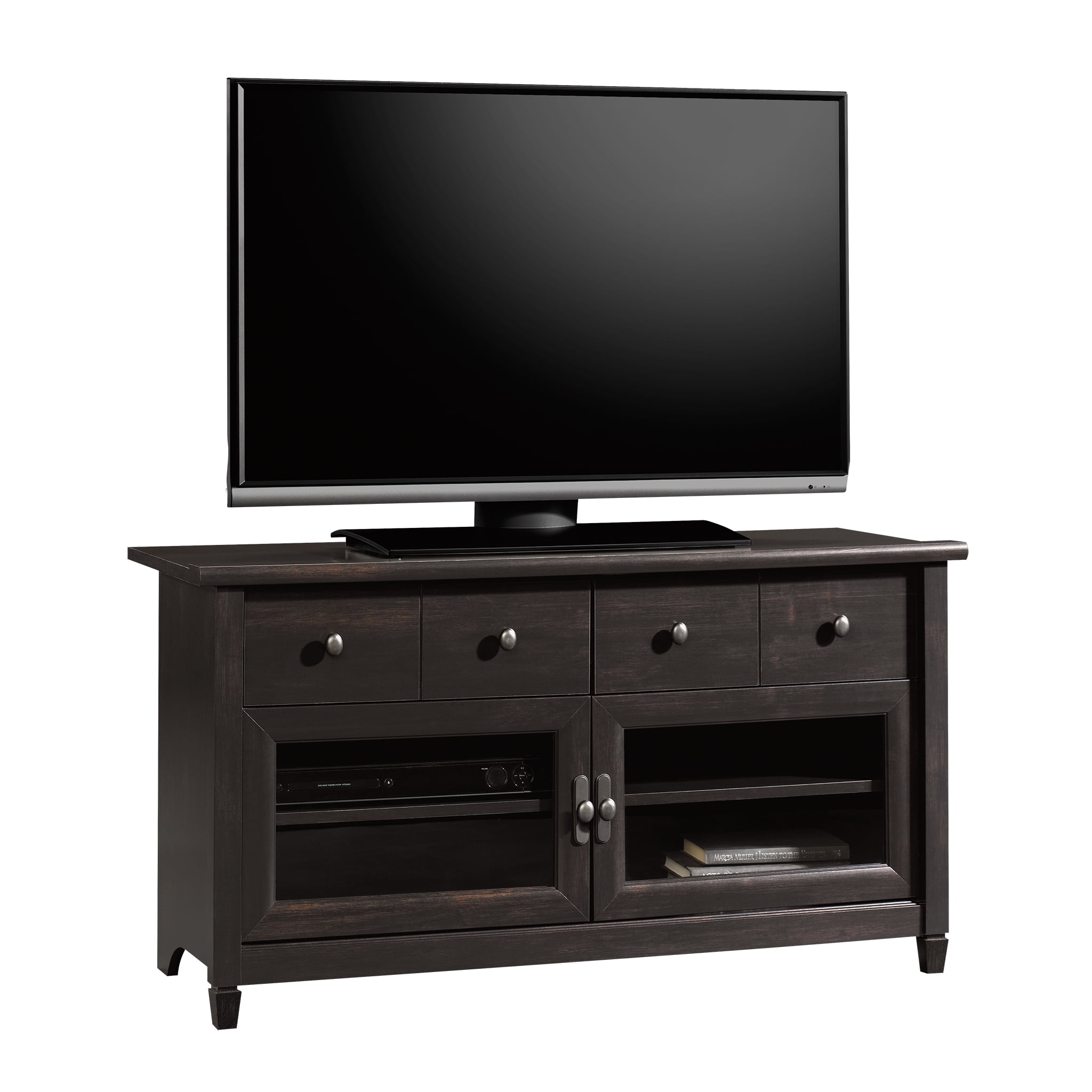 Sauder Edge Water TV Stand for TVs up to 42", Estate Black Finish
