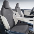 thumbnail image 4 of Cojín de asiento de gamuza con media cubierta para Zeekr 001, accesorio personalizado para automóvil, 4 of 5