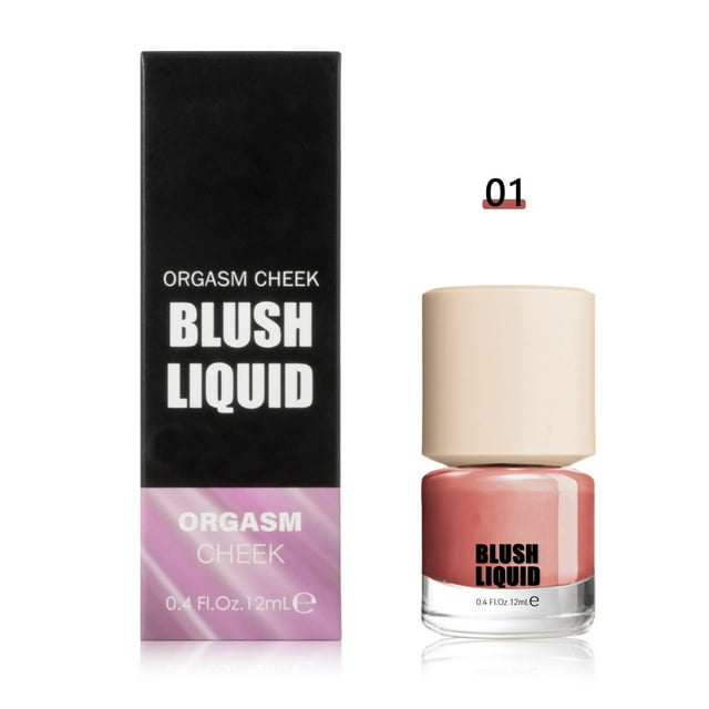 teapwant Four Color Pressing Liquid Four Color Lips And Cheeks Are Moistened With Water To And Brighten Rouge 12ml.