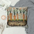 thumbnail image 2 of Nawypu  Easter Pillow Covers Happy Easter Orange Carrot Lumbar Pillow Covers Decorations Outdoor for Sofa Home Decor, 2 of 5