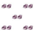 thumbnail image 1 of Transemion 2x Quick Installation And Easy Care Stretchy Chair Covers For Maintenance High Elastic Full light purple 5Set, 1 of 6