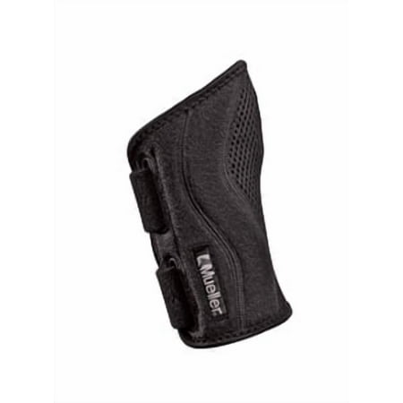 Mueller Fitted Wrist Brace, Black, OSFM, Left
