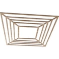 thumbnail image 2 of 28"OD x 10 1/4"ID x 3/8"T Raven Wood Fretwork Pierced Ceiling Medallion, Red Oak, 2 of 3