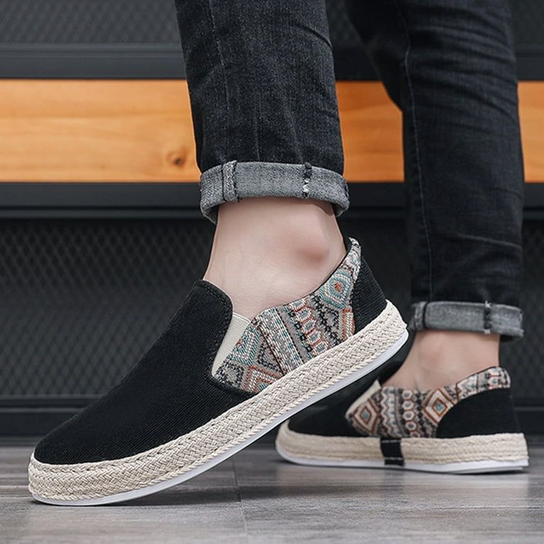 Mens canvas beach shoes best sale