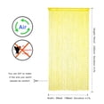 thumbnail image 4 of Cortina YaoYue con cuentas, 100 x 200 cm, divisor de ambientes con borlas amarillas, 4 of 7
