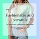 thumbnail image 4 of Camiseta de mujer Cuello redondo Manga corta Tie-dye Printed Casual Top, Azul cielo, XXL kenally  AP000470-30, 4 of 7
