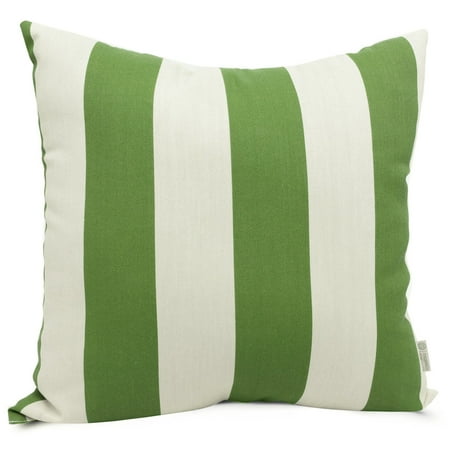 Pillow Sage Velvet - Majestic Home Goods Indoor Outdoor Sage Vertical Stripe Large Decorative Throw Pillow 20 in L x 8 in W x 20 in H