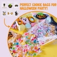 thumbnail image 4 of Joyfy 150 Pcs Halloween Treat Bags,Small Goodie Bags Clear Cookie and Candy Bags for Kids Trick or Treating,Cellophane Bags Halloween Party Supplies, 4 of 7