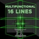 thumbnail image 3 of Herramienta de nivelación de función de autonivelación de 3 ° de nivel láser de 16 líneas multifuncional, 3 of 8