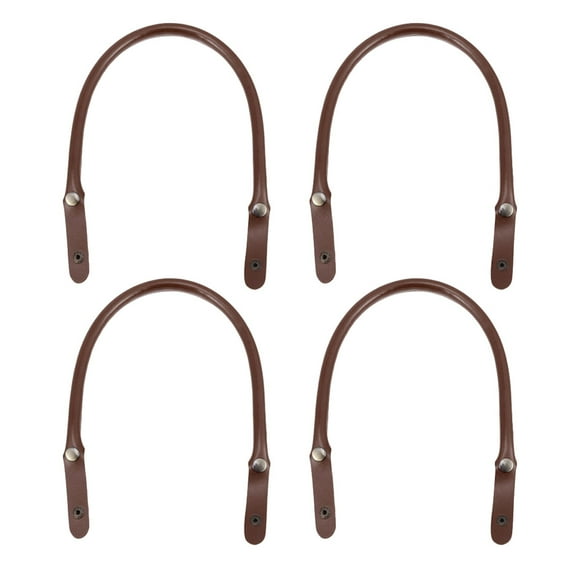 4pcs DIY Asas de bolso de cuero PU Correas de bolso Correas de hombro Correas de asa