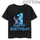 thumbnail image 3 of Camiseta negra de Lilo Stitch para niños, número de cumpleaños 1-14, ropa informal para niños y niñas, camisetas de dibujos animados de anime para niños, 3 of 5