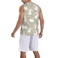 thumbnail image 2 of Sikiie Rabbit And Flower Basketball Jersey Reversible Men's Mesh Athletic Sports Shirts Training Practice S-4XLLarge, 2 of 6