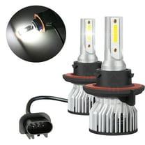 BMZONCC for Ford F-150 F150 2004-2014  - 2PC 6000K White LED Headlight High/Low Beam Bulbs